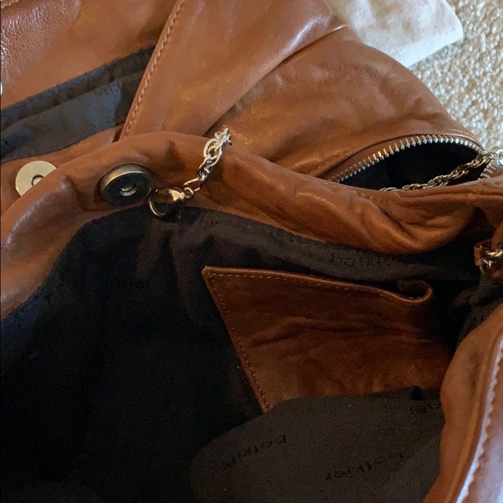 Botkier Trigger Leather Satchel In Tan Camel - image 4